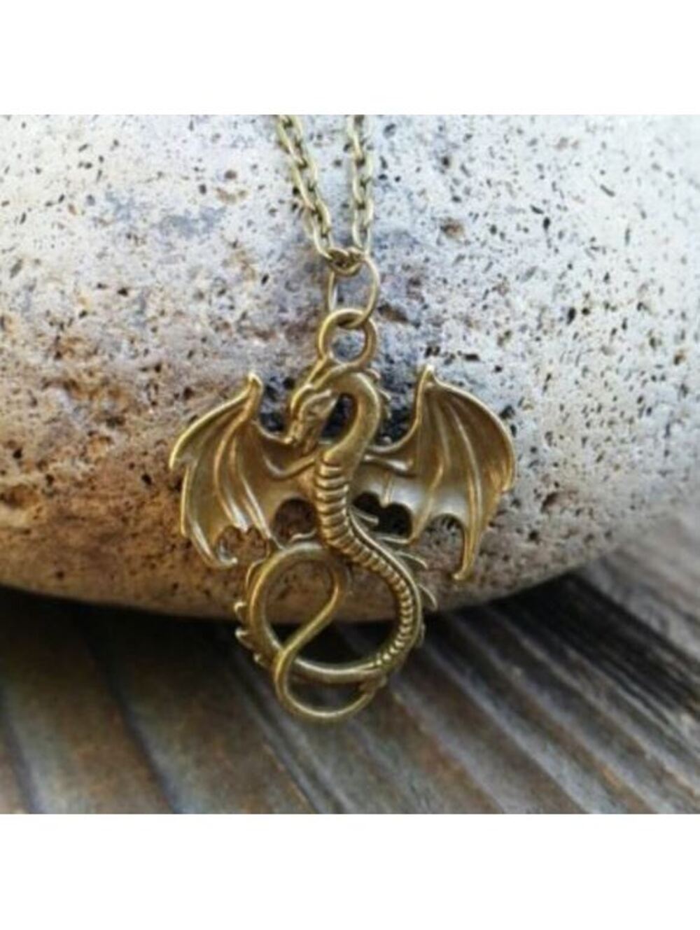Medieval Thrones Dragon Game Necklace